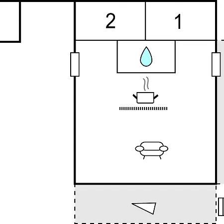 Two-bedroom Holiday In Fårevejle